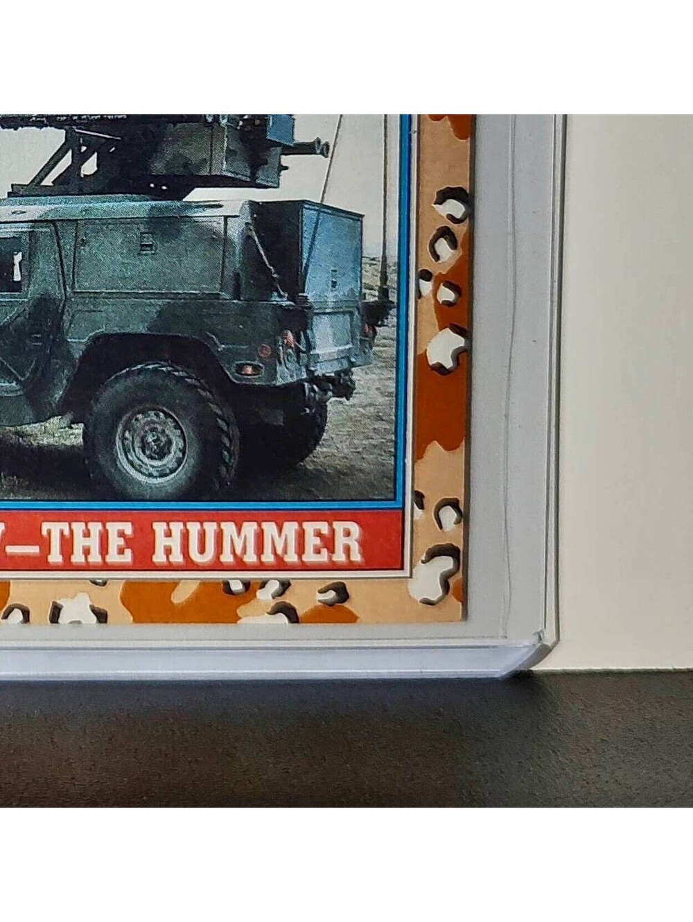 HMMWV – The Hummer 1991 Topps Desert Storm #99 Card - Picture 6 of 10